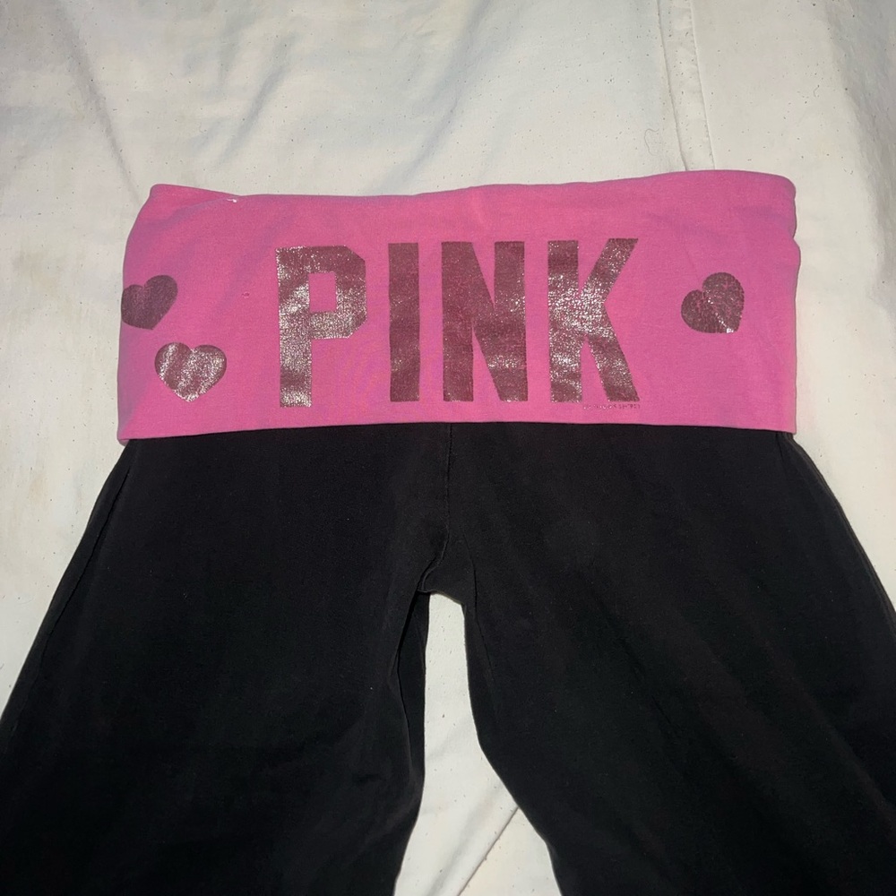 PINK Victoria's Secret Kids Leggings with Pink Waistband
